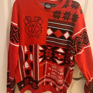 NHL Chicago Blackhawks Xmas Sweater